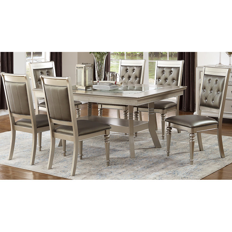 Fia 7 piece cheap extendable dining set